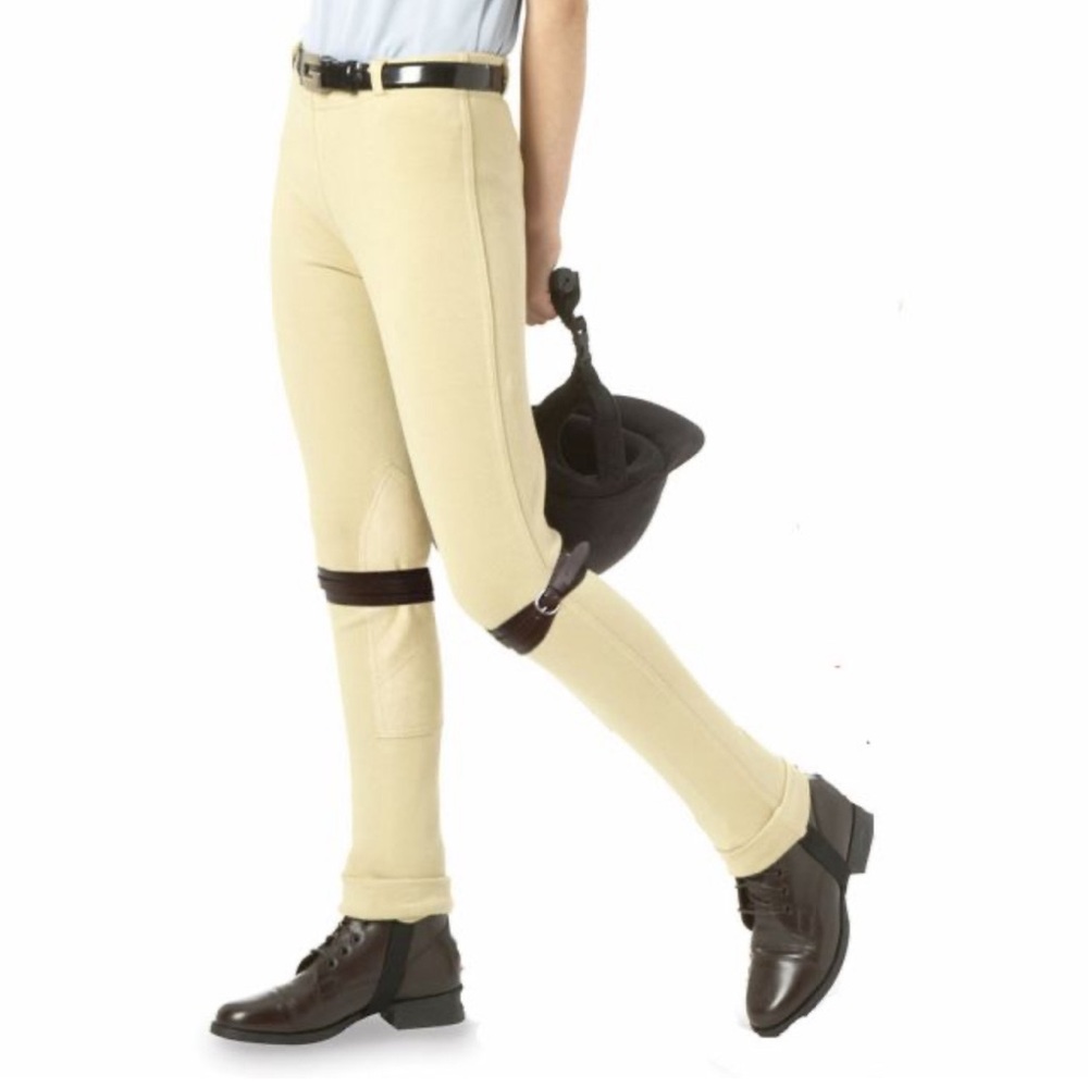 Tuff Rider Equestrian Front Knee Patch Breeches